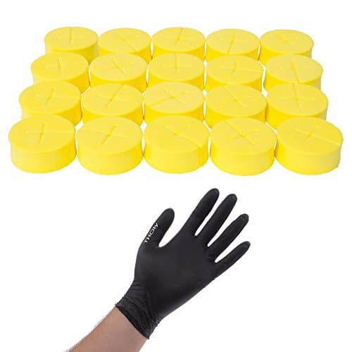 oxyCLONE oxyCERTS - 1 7/8", Yellow, pack of 20