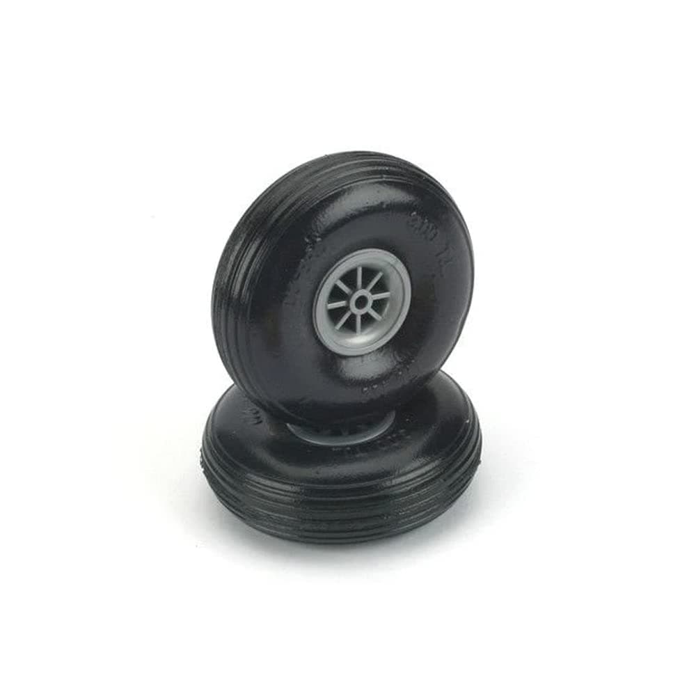 Du-Bro 300T 3" Diameter Treaded Surface Wheel (2-Pack)