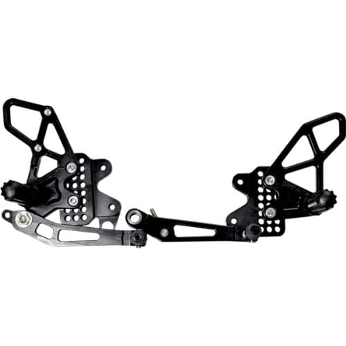 Vortex Adjustable Rear Set - Black RS203K