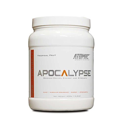 Apocalypse Pre-Workout by Atomic Strength Nutrition | Science Driven Energy, Pump and Strength - Tropical Fruit Flavor
