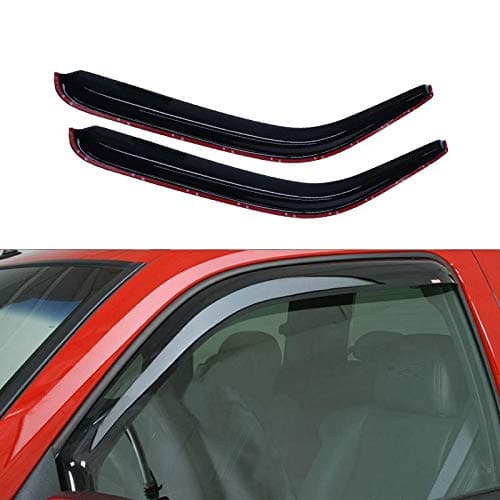 2pcs Side Window Deflectors Window Visors Fit 06-11 Civic 2-Door Coupe JDM Visor Sun/Rain Guard