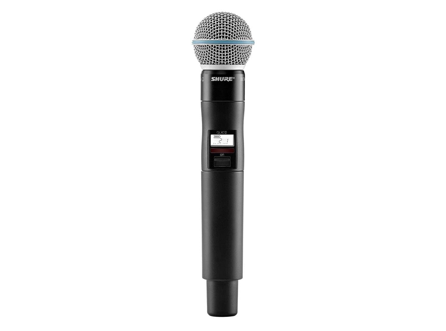 Shure QLXD24/B58 Wireless Microphone System with BETA 58A Handheld Vocal Mic