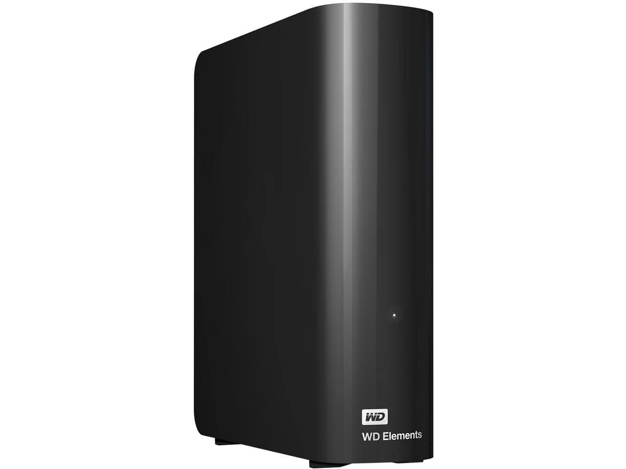 Western Digital 20TB WD Elements Desktop External Hard Drive, USB 3.0 External Hard Drive for Plug and Play Storage WDBWLG0200HBK NESN, Black