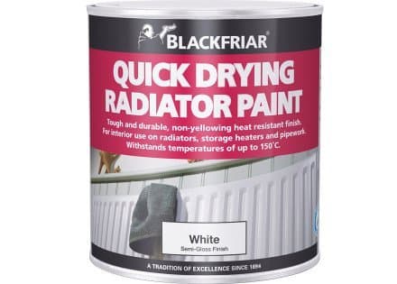 Quick Drying Radiator Paint 500ml Brilliant White