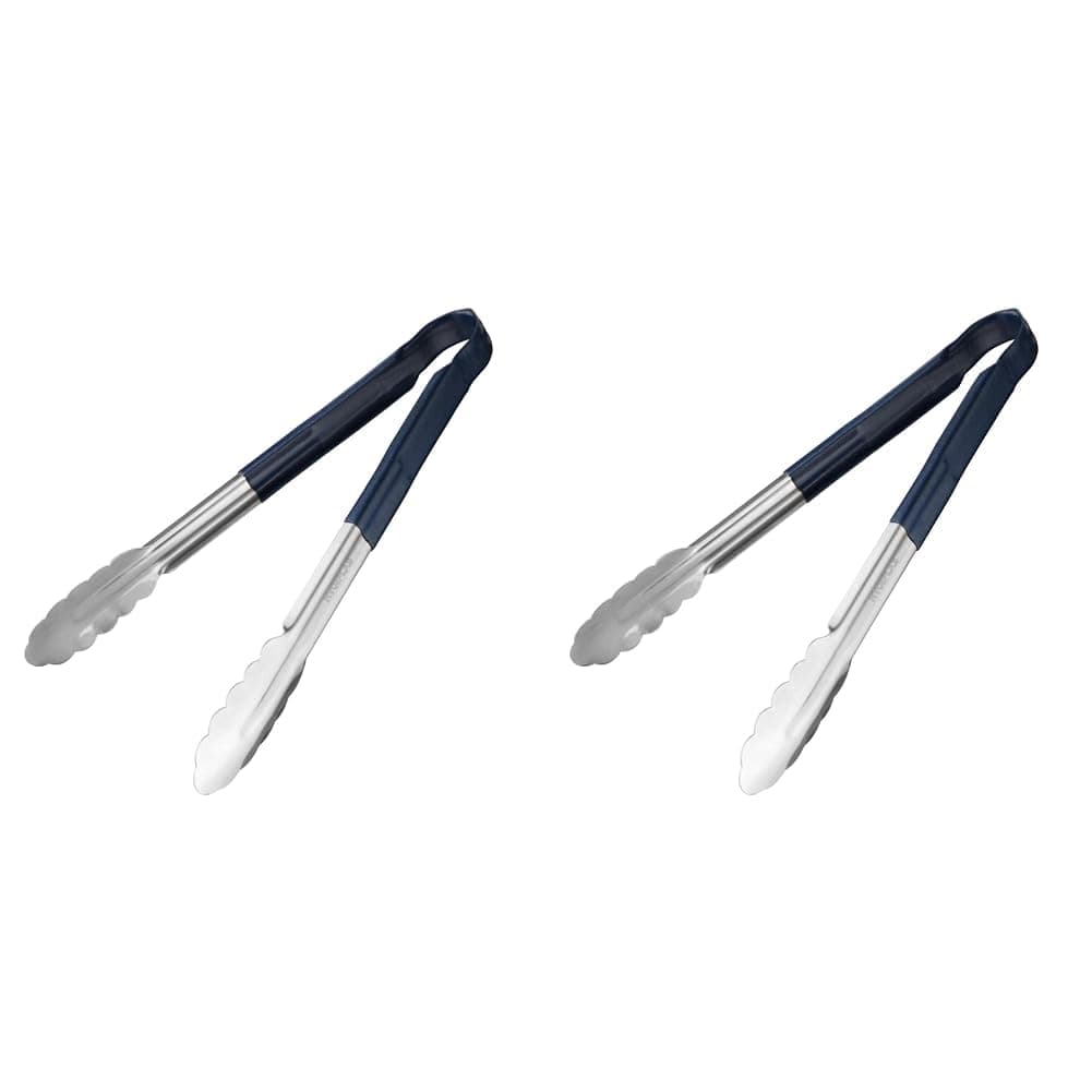 Hygiplas 12275 Colour Coded Serving Tong,Blue,300mm (Pack of 2)