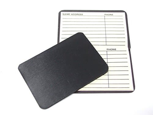 Magnetic Telephone Book 10pcs Set Black