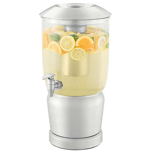 3 Gallon Beverage Dispenser with Drip Free Spigot, Virtually Unbreakable Drink Reservoir