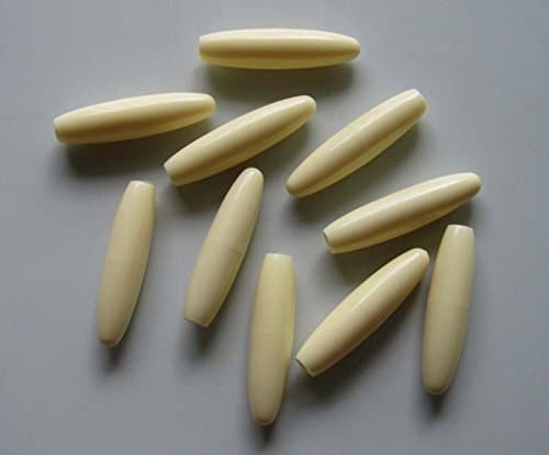 Covers and Tips Guitar Trem Arm Tip Whammy Bar Cap Fits St Strat 5mm, 10 Pcs Cream