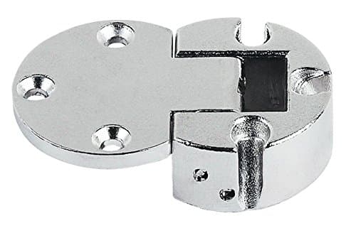 1 x Plano Medial Flap Hinge - 90 Degrees Opening Angle