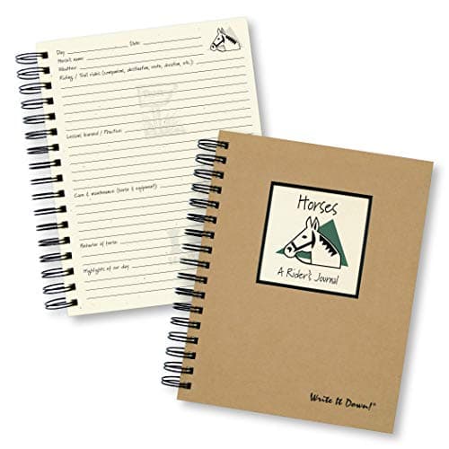 Horses, a Rider's Journal (Natural Brown)