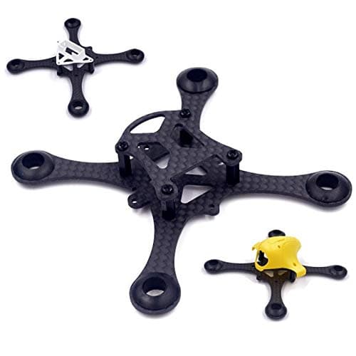 XUSUYUNCHUANG DIY Micro FPV RC Quadcopter 100MM Brushed Frame Kit Support 8520 Coreless Brushes Motor RC Quadcopter Drone Whoop Drone Accessories