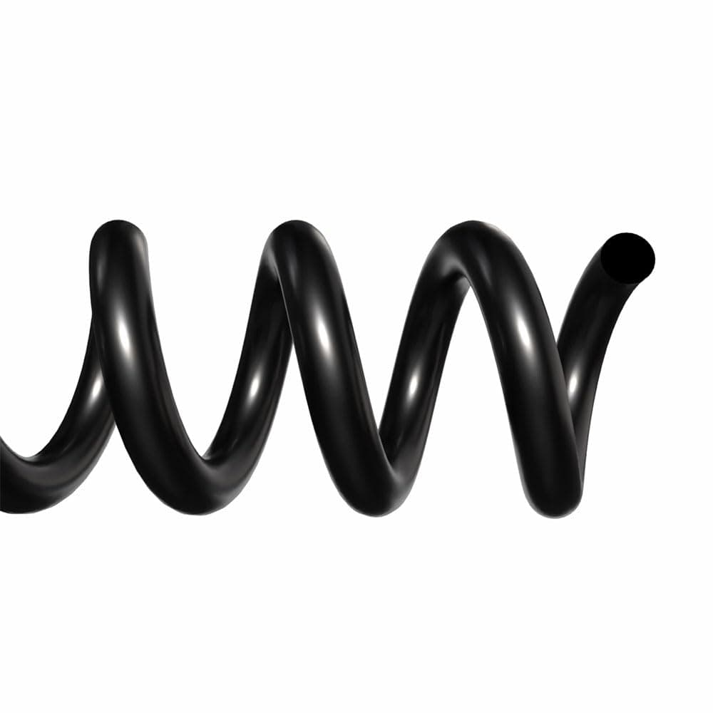 10mm (3/8 in.) Spiral Binding Coils for Reports, Presentations and Proposals | 4:1 Pitch | 12 in. Length | Black | 75 Sheets Binding Capacity | 100 Pack