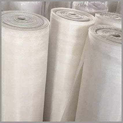 100 Micron Nylon Mesh Filter Woven Mesh Sheet Off-White Polyester Food Grade (50"x30")