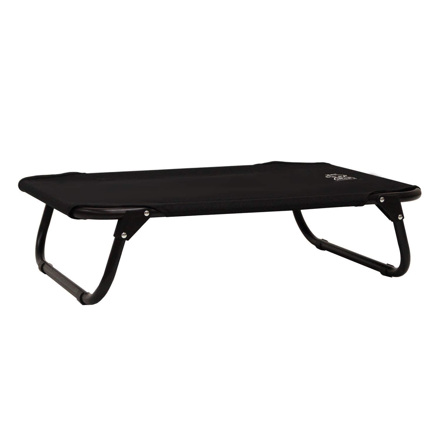 Raised Dog Bed with Folding Legs - Cooling Elevated Pet Bed with Washable Breathable Fabric - Orthopaedic Steel Frame Design - Choose Colour & Size (S)