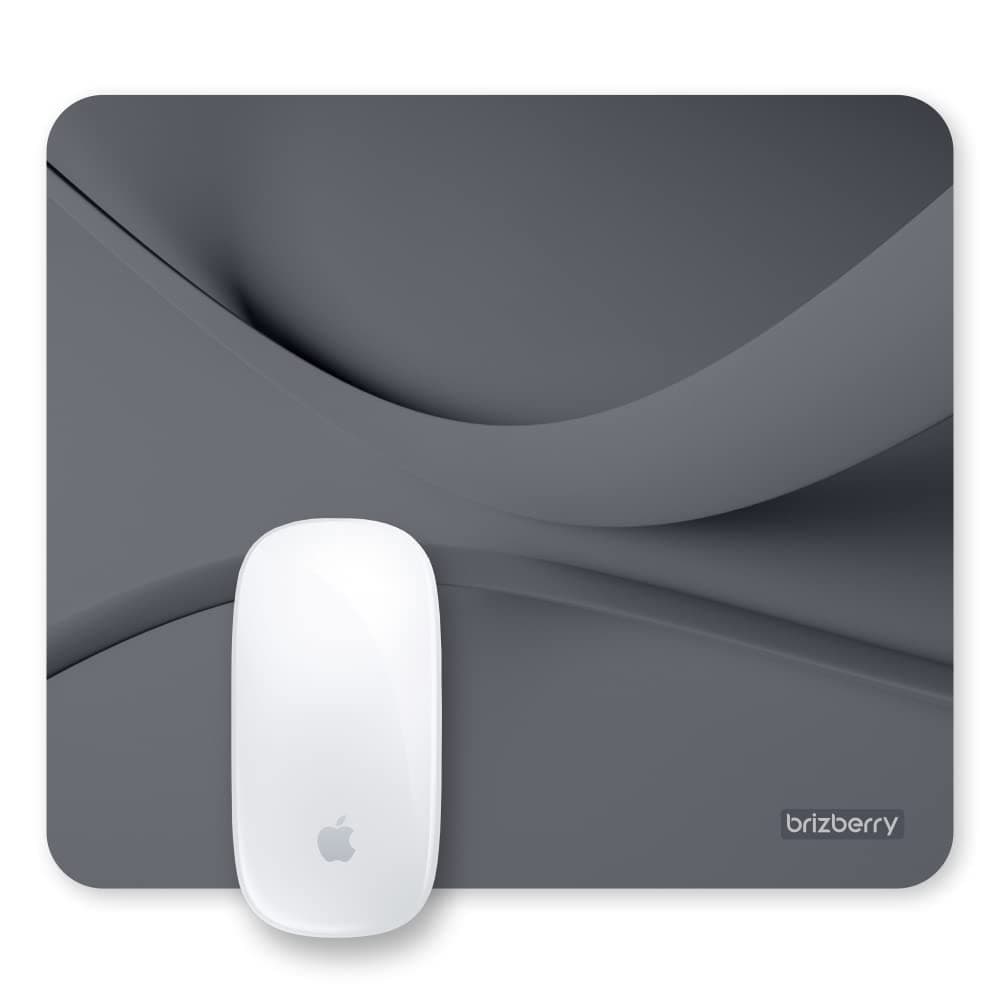 Brizberry Art-Pro Mouse Pad, Optimised for Speed and Precision, Premium Anti Skid Rubber Base, for Office Desktop Laptop PC Mac, 240mm x 210mm x 3mm (116S - Pack of 1)