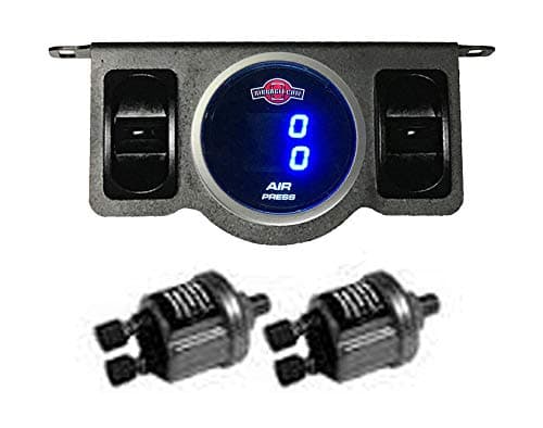 Air Gauge 200psi Dual Digital Display Panel 2 Switch Air Ride Suspension Control