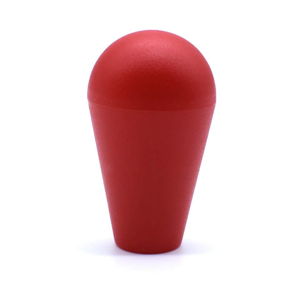 Arcity Arcade Joystick Bat Oval Top Handle Knob American Type Replacement Red for ZIPPY SANWA SEIMITSU Arcade1up Fight Stick Machine Console Cabinet New