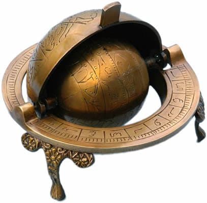 Solid Brass Celestial Armillary Globe