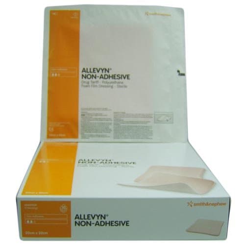 Allevyn Non-Adhesive Dressing 10 Pack (Size: 20cm x 20cm)