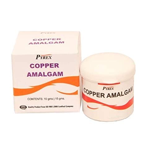 PYRAX Copper Amalgam for Dental Professionals, 10 g