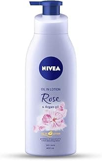 NIVEA Oil in Lotion, Rose and Argan Oil, 400ml