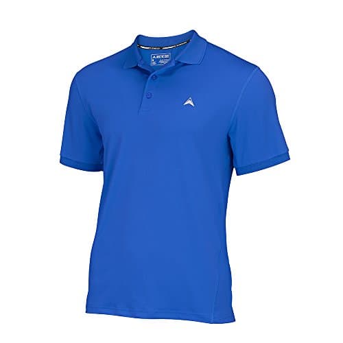 Arctic Cool Men's Solid Instant Cooling Polo with UPF 50+ Sun Protection, Polar Blue, XXL