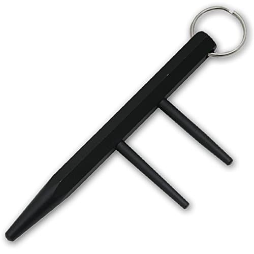 BP Black Steel Kubaton Key Ring