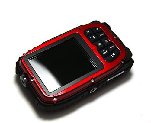 VERSAINSECT itiger Underwater 10m 27 inch LCD Digital Camera 16MP 8X Zoom Cameras Waterproof Camera Red