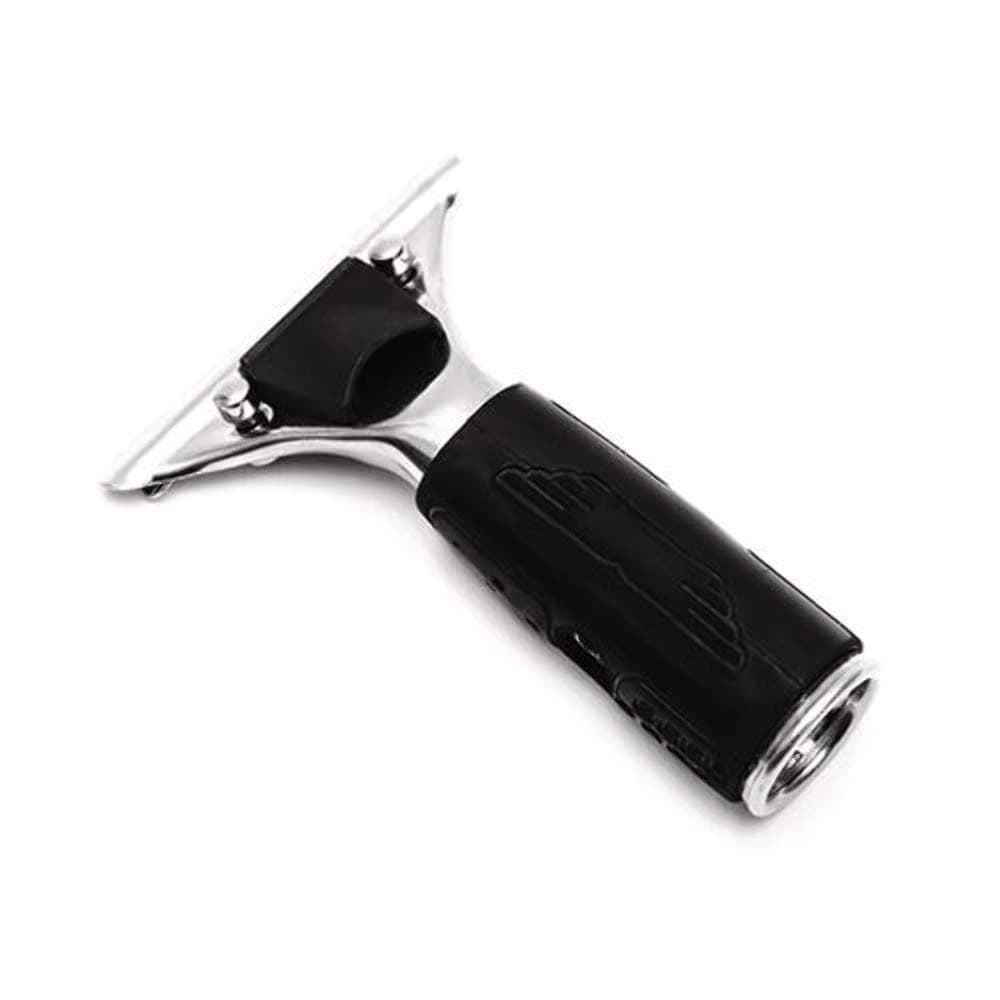 Quick Release Stainless Steel with Rubber Grip Squeegee Handle