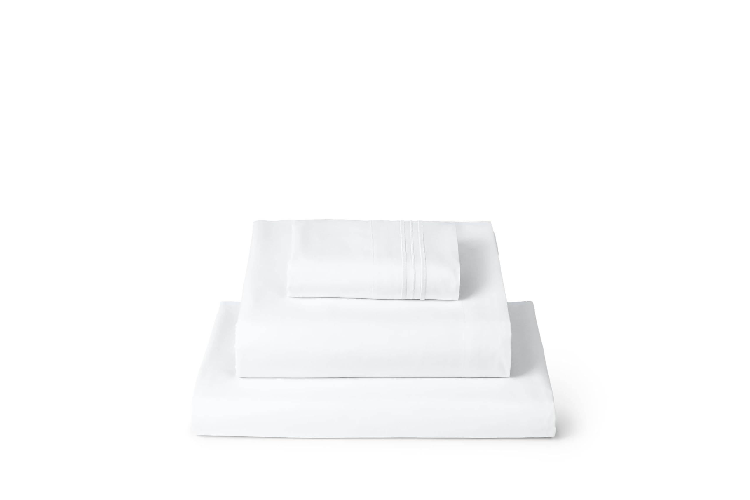 Mellanni Twin Sheets Set - 3 PC Iconic Collection Bedding - Hotel Luxury, Extra Soft, Cooling Bed Sheets - Wrinkle, Fade, Stain Resistant (Twin, White)