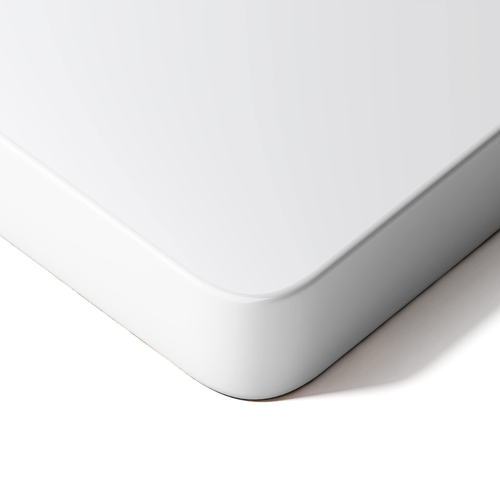 MAIDeSITe Table Top,Desktop for Height Adjustable Electric Standing Desk,White,120 * 60 * 2.5 cm