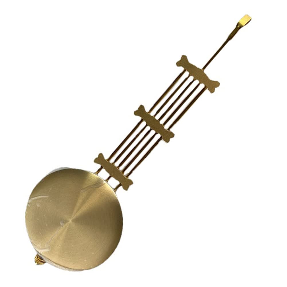 1X Traditional Gold Wall Clock Pendulum Movement DIY Replacement Part Repair Kit Retro