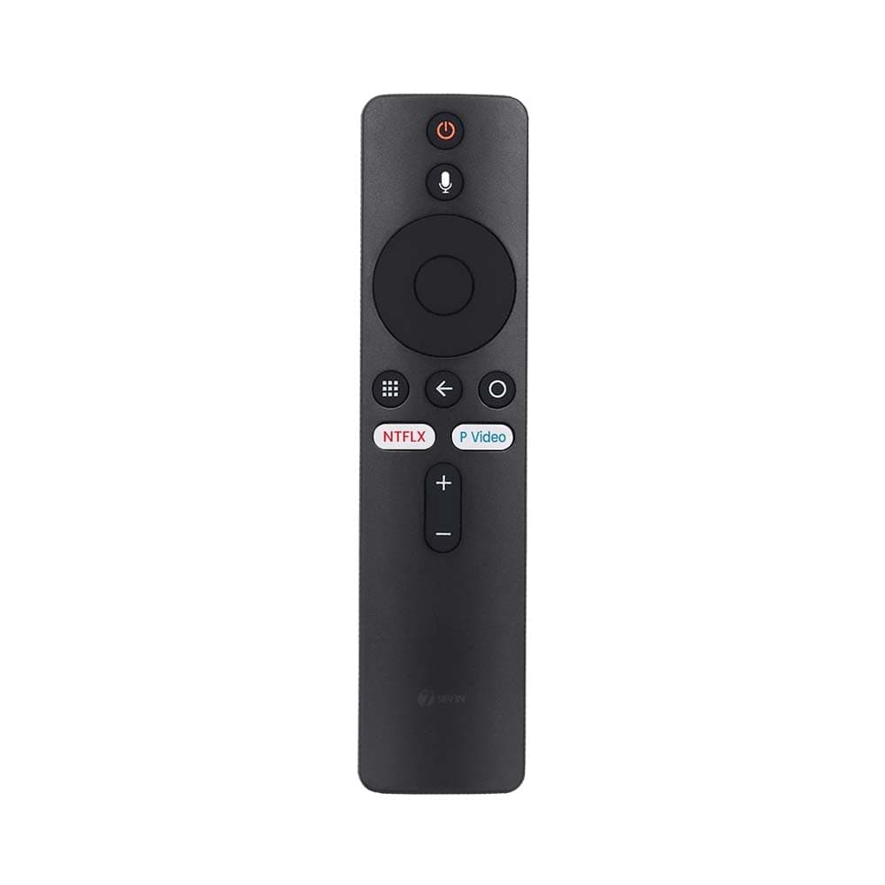 7SEVEN™ Bluetooth Remote Control with Netflix & Prime Video Button Compatible with Mi Android Box 4K HDR Mi Box & mi Stick with Voice Command Support Google Assistant Key XMRM