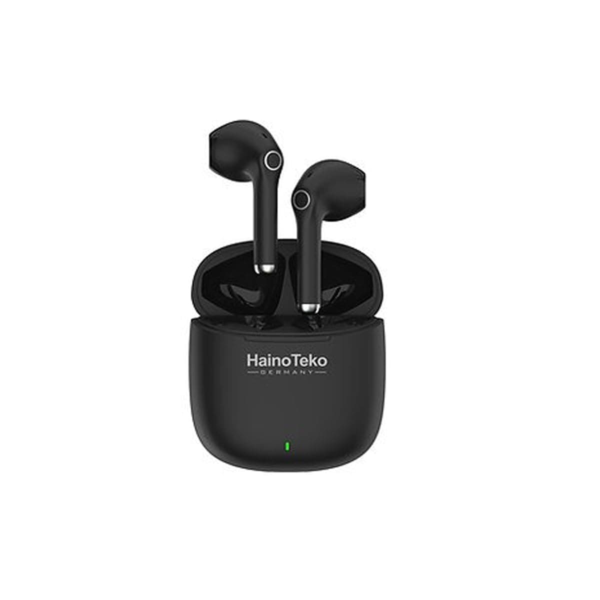 HainoTeko GermanyTrue Wireless Earphone With Super Clear Microphone Multi Functional Touch Control Designed For iPhones and Android (Black)