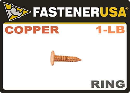 3/4" x 11GA Ring Copper Roofing/Slating Nails 1lb