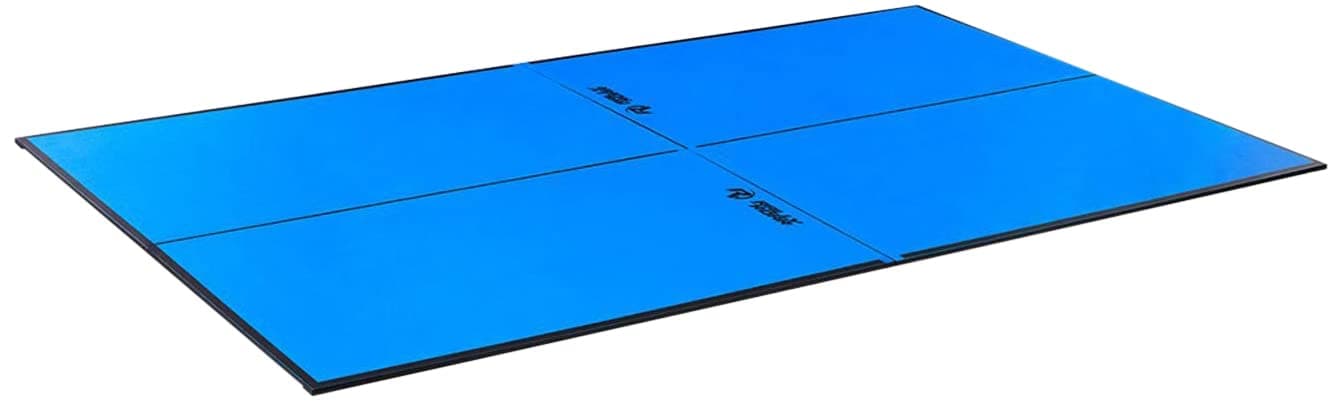 Rally and Roar Indoor Table Tennis Conversion Top with Net – Official Size, Available in 2pc or 4pc