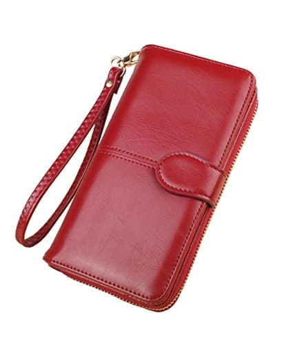 Large Capacity Wallet,Multi Card Wallet,Cell Phone Wallet,Leather Women Wallet