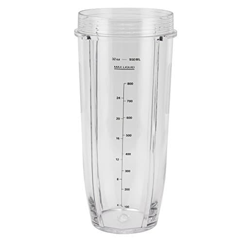 Replacement 32oz Cup for 1000W Nutri Ninja Blender Auto iQ 32 Ounce Cup/ninja pro blender cups BN401 BL450/BL455/BL456/BL480/BL490/BL640/BL680