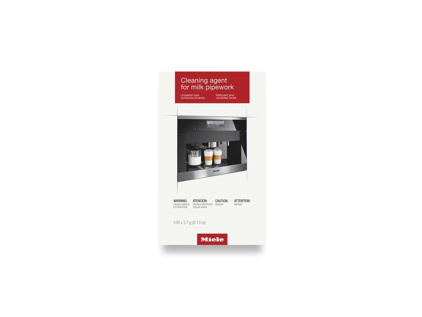 Miele Original Pipework Cleaner for Coffee Machines, 100 Sachets