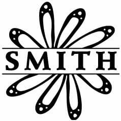 Round Monogram Maxstamp C-43 Self-Inking Address Stamp