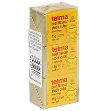 Telma Bouillon Cube Beef 1.5 Oz (Pack of 12)