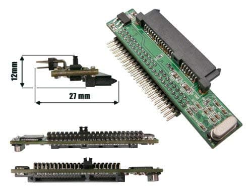 SATA 2.5 to IDE 2.5 44 pins adapter -"flat" version for Laptop