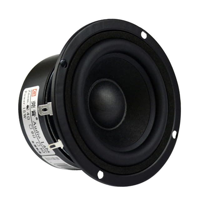 Generic AEsmart - Audio Labs 3"" HiFi Full Range speakers audio Mопitоr raw tweeter middle subwoofer driver kapton Аrrоⱳ head (Normal-Round 8Ohm)