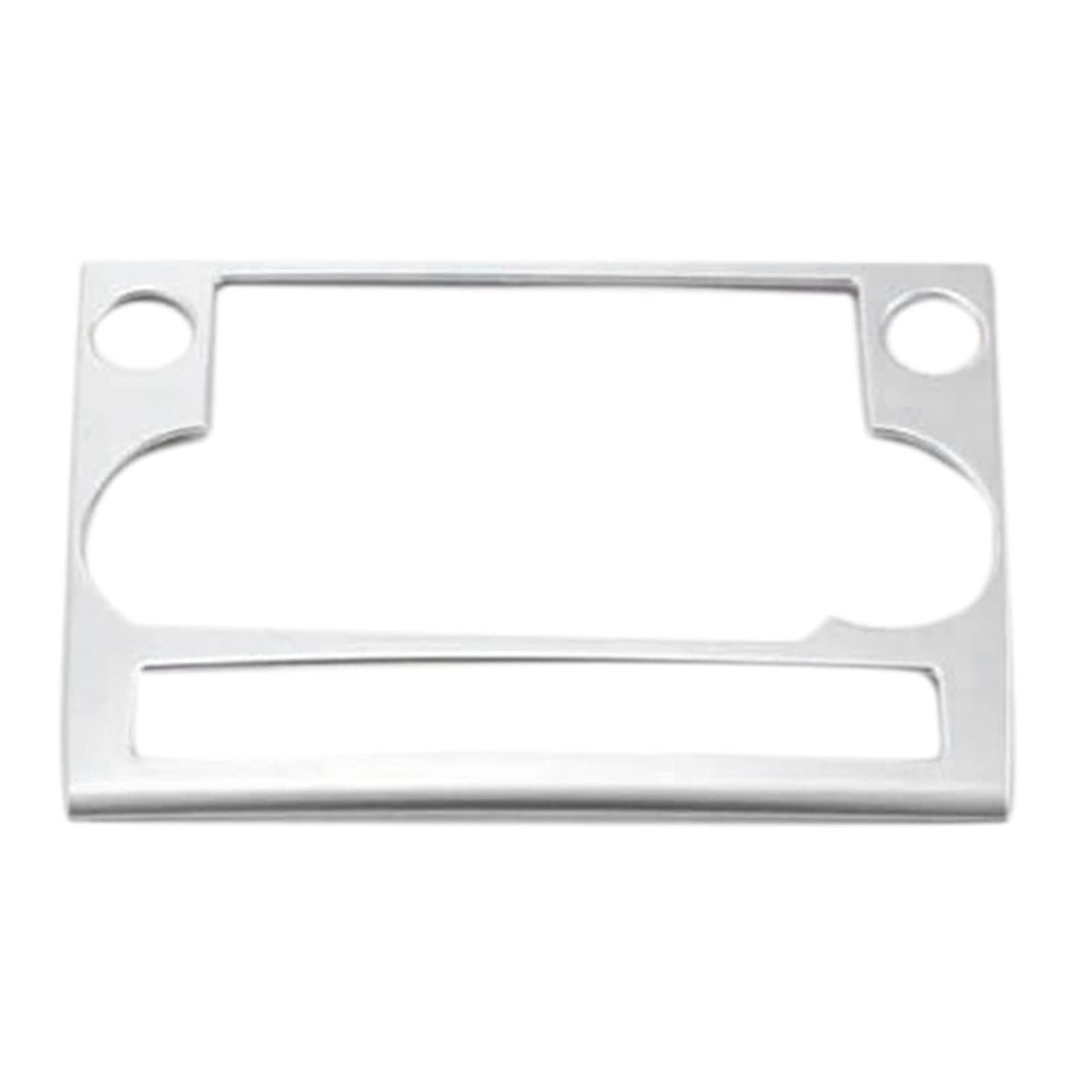 CMEI Car Dashboard Air Condition Volume Control Button Knob Switch Frame Cover Fit For Land Rover Discovery Sport (Color : Silver)