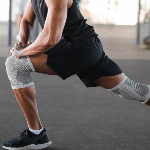 MagnetRX® Magnetic Knee Compression Sleeve - (2-Pack) Knee Support with Magnets for Knee Comfort & Recovery - Magnet Knee Brace Support (Large)