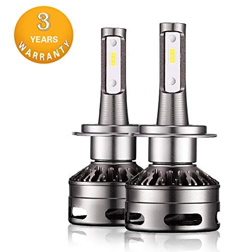 Integrated IC Driver, 9012/HIR2 LED Headlight Bulbs, 2019 New Gen of BearBizz Hi/Lo Beam All-in-one Conversion Kit, 14400Lm 6000K Cool White, 3 Yr Warranty
