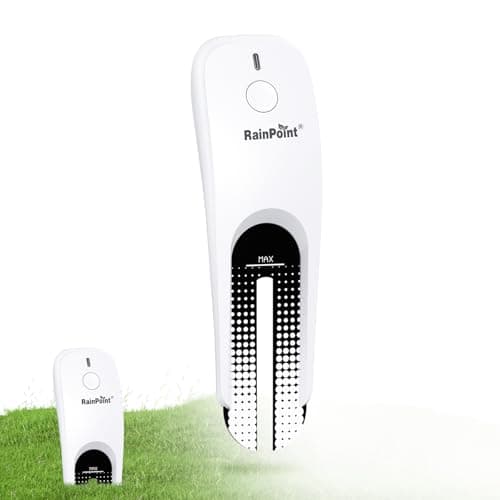RainPoint 3-in-1 Smart Wireless Soil Moisture Meter for Plants Indoor/Outdoor Without Hub, WiFi APP Temperature Sunlight Sensor for Gardening Lawn Houseplants Monitor