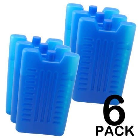 FARIL Freezer Blocks Cools & Keeps Food Fresh 6 pack