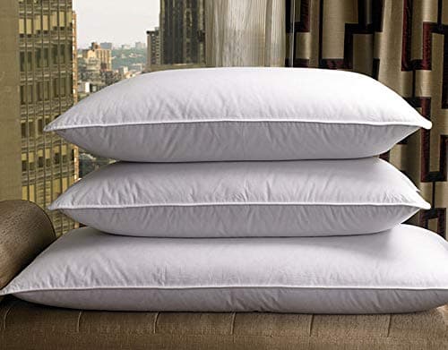 Sheraton Feather & Down Pillow - Medium Support Feather and Down Pillow - Queen (20" x 30")
