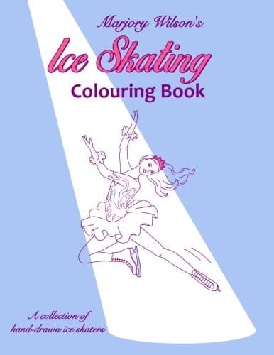 Marjory Wilson's Ice Skating Colouring Book
